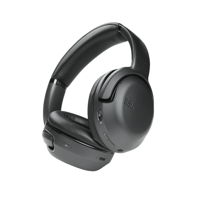 JBL Tour One - Black - Wireless over-ear noise cancelling headphones - Hero image number null